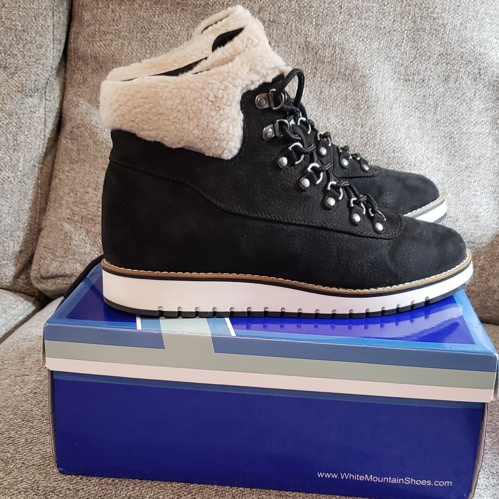 White Mountain Cliff Cozy Lace Up Hiking Booties